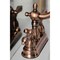 Kingston Brass KB160ALAC Heritage 4" Centerset Bathroom Faucet, Antique Copper KB160ALAC - alternate 6